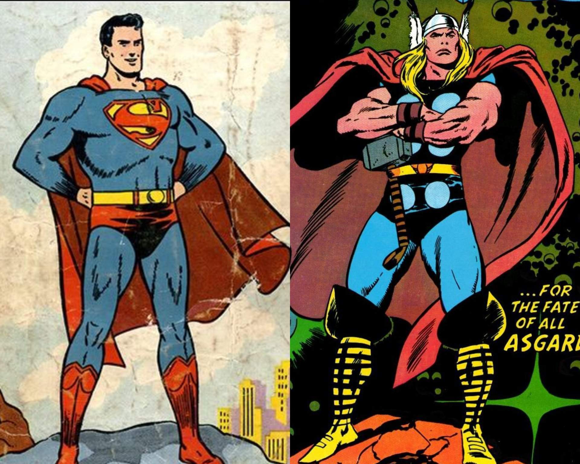 superman vs thor