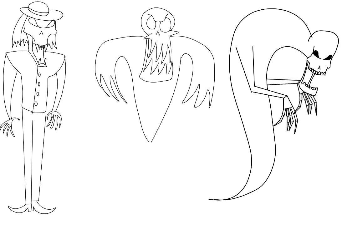 Grim Reaper's Minions Sketches 