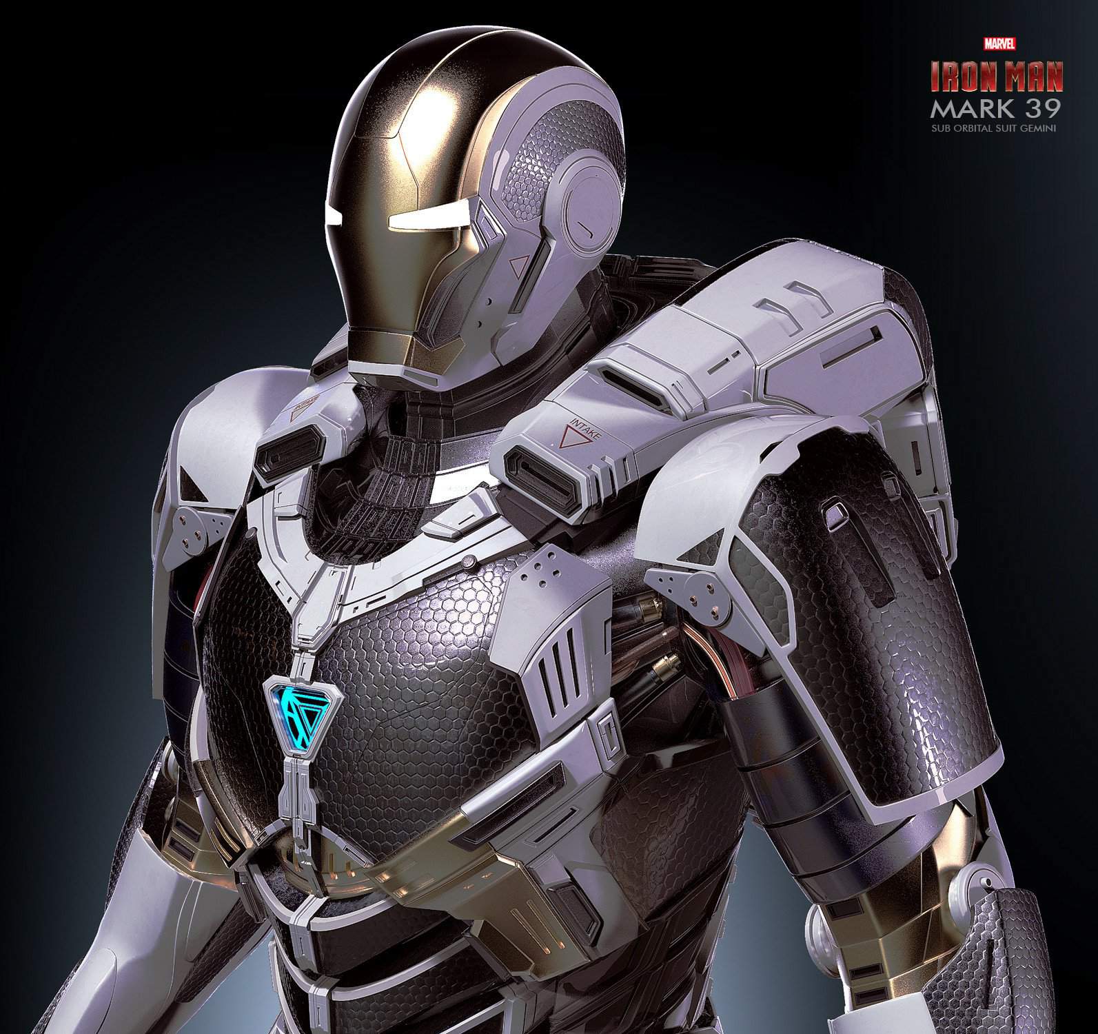 iron man gemini armor