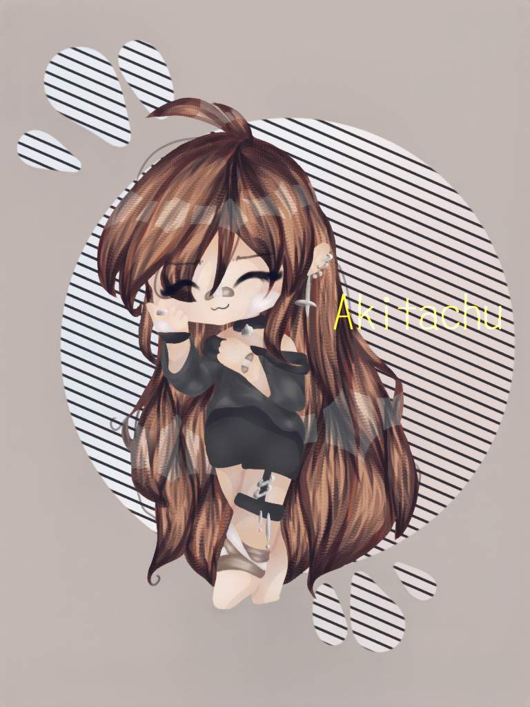 Drawing (used white gacha base) | ♡Gacha-Life♡ Amino