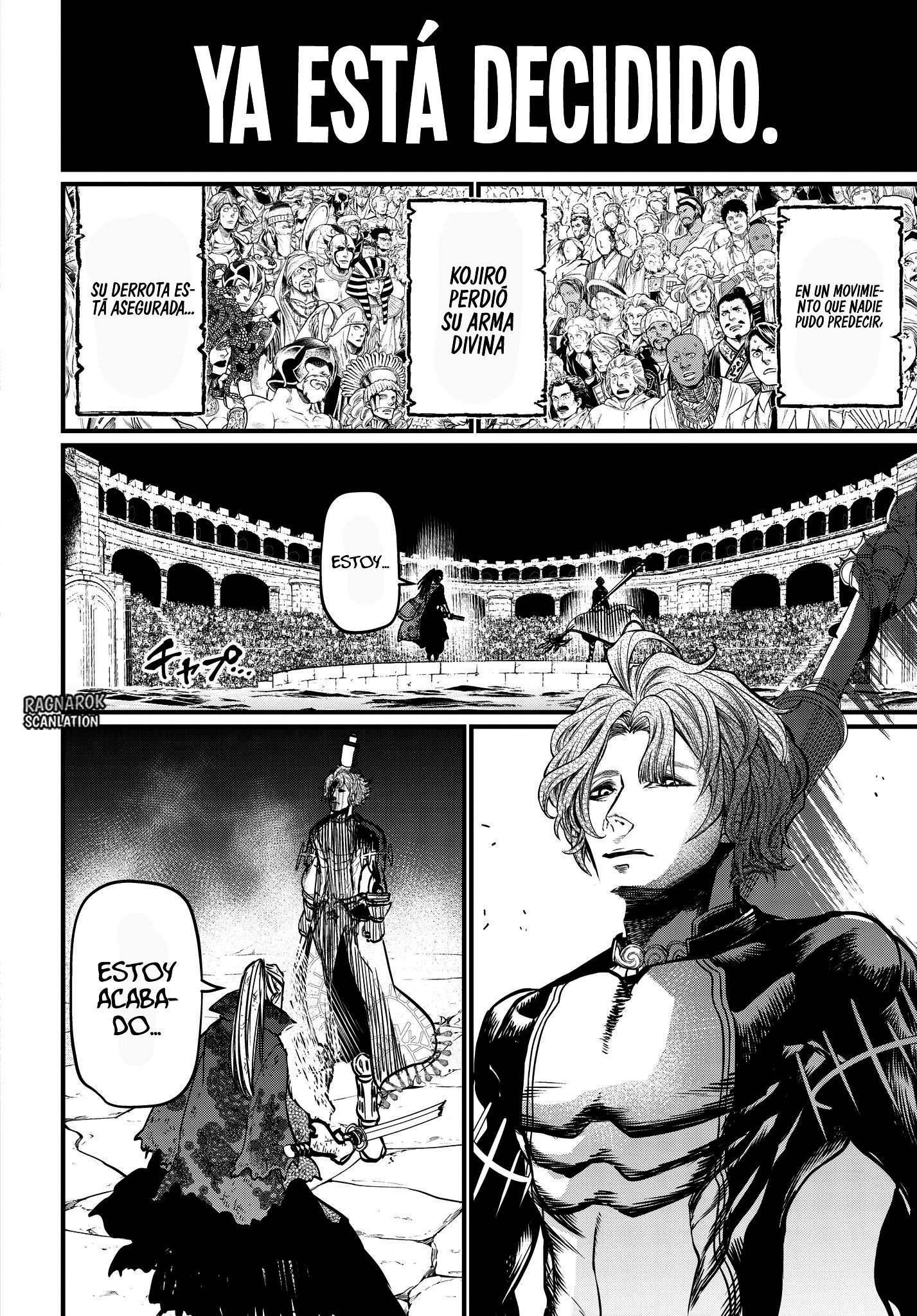 Shuumatsu No Valkyrie Scan 78 Cap. 18, La verdad tras Ganryujima (2) | Wiki | ㅹShuumatsu No Valkyrieㅹ