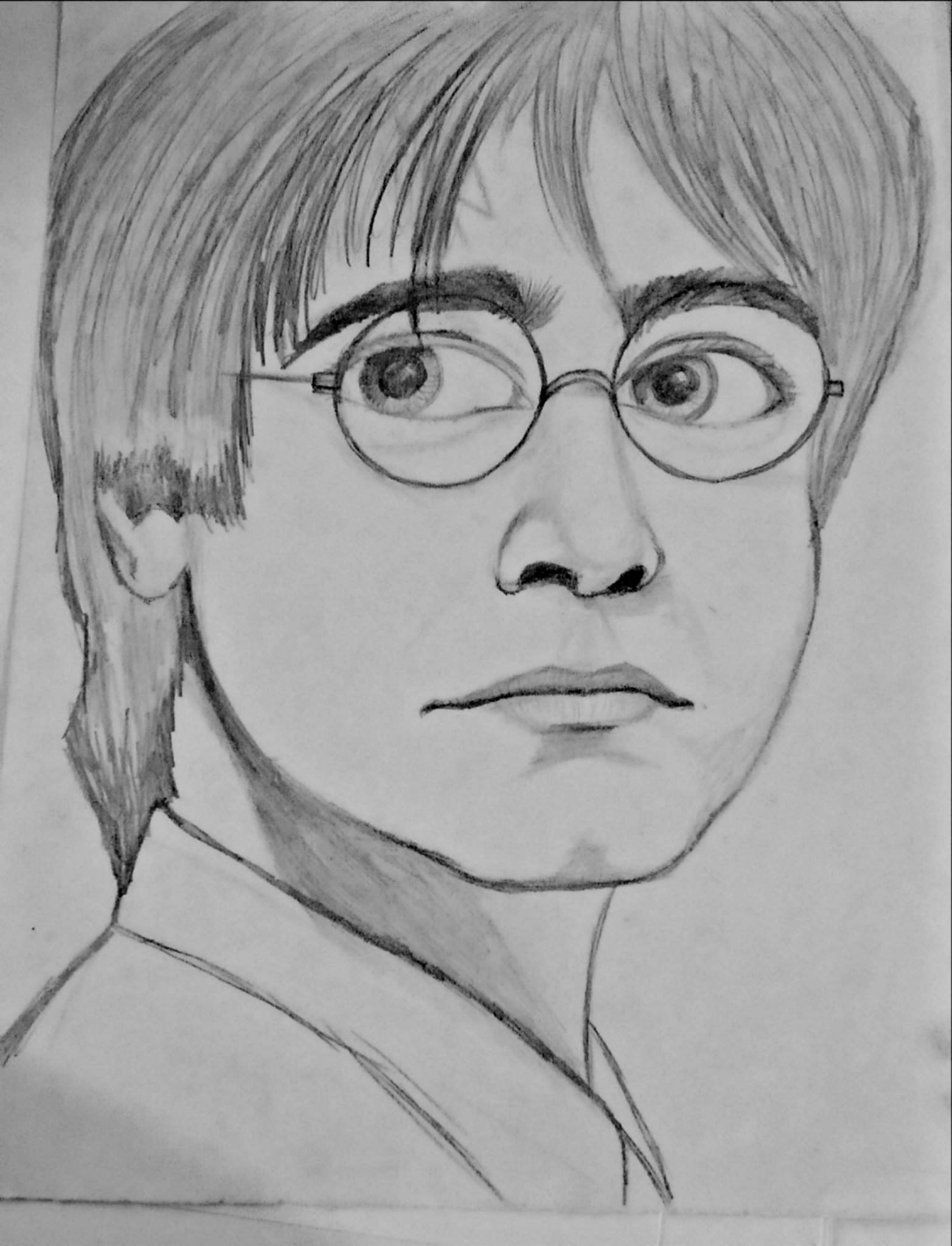 Гарри Поттер рисунок легкий