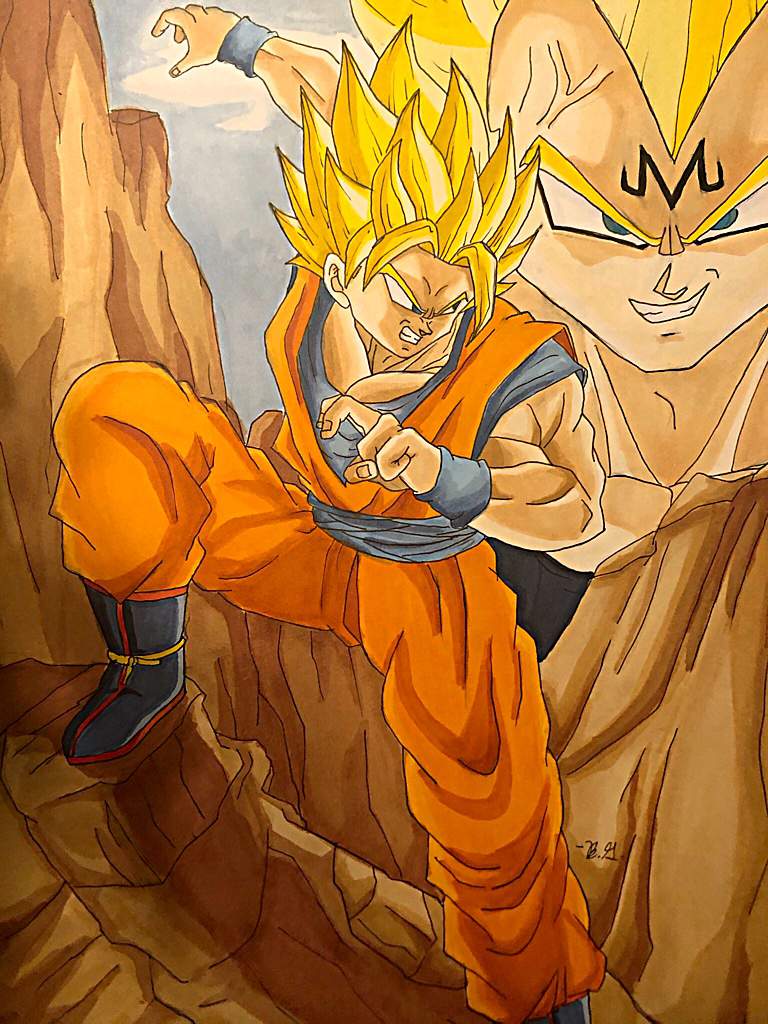 ssj2 majin vegeta