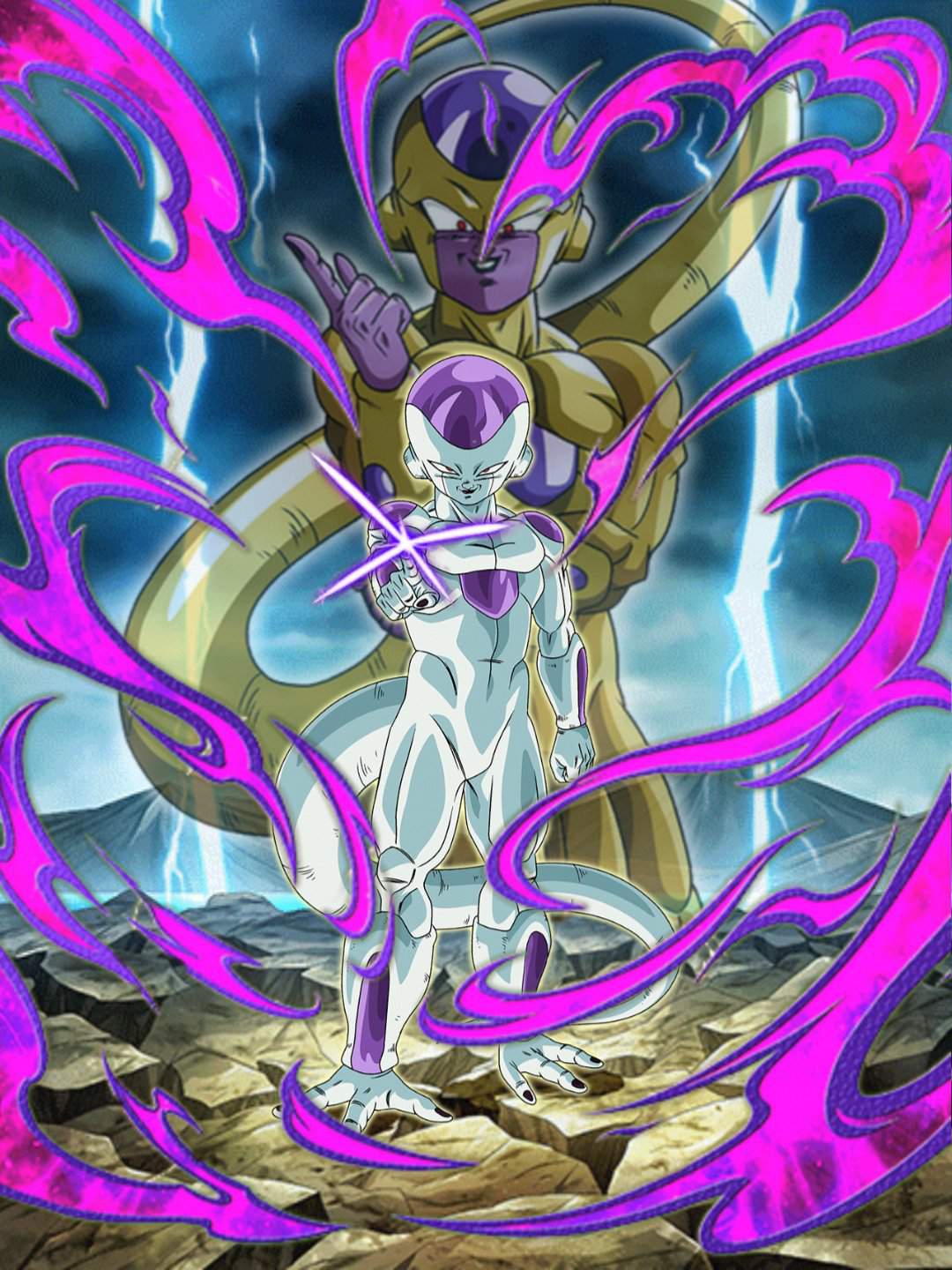 Truly Terrifying Tyrant! Transforming Final Form Frieza Custom Card ...