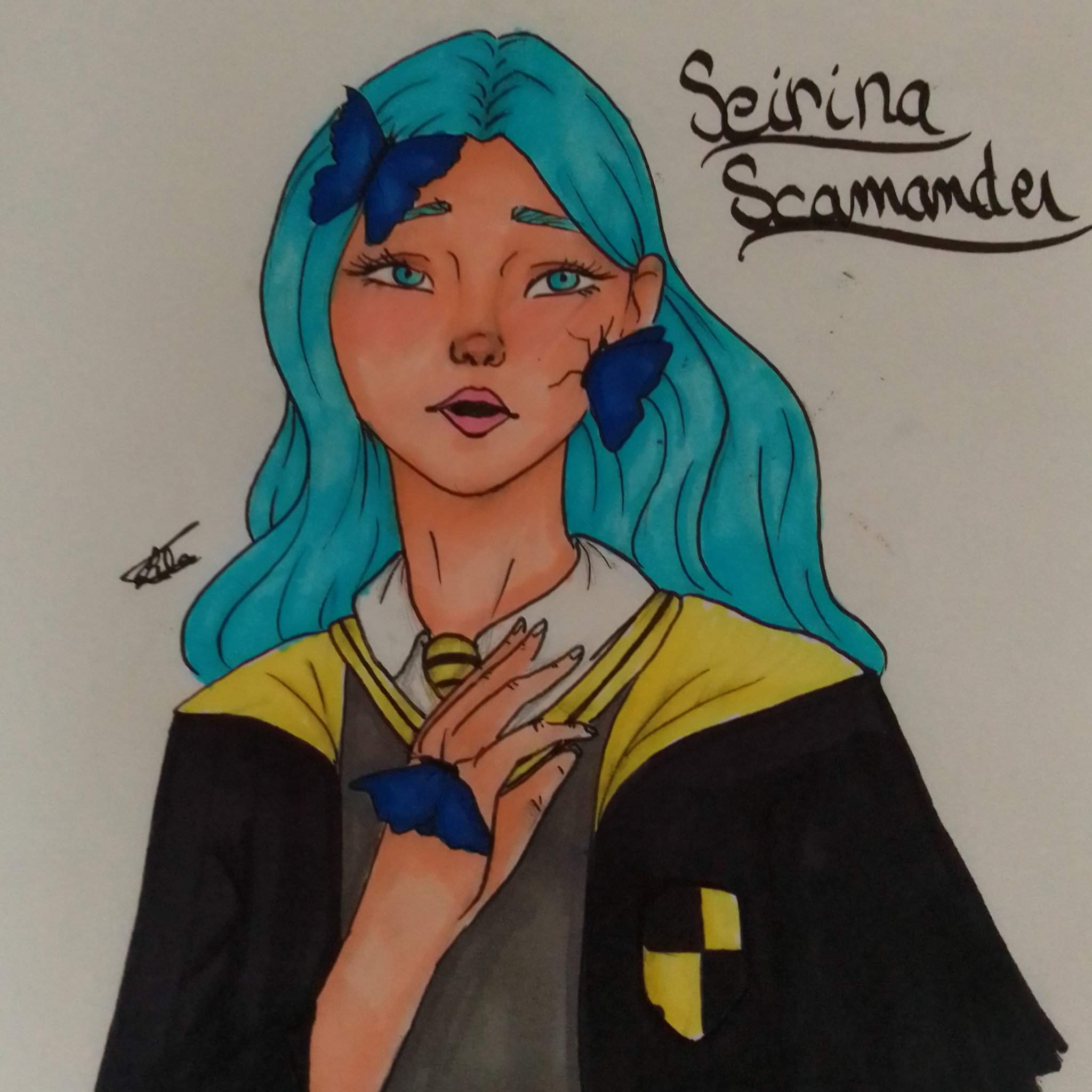 Oc Seirina Scamander Poudlard Simulation Amino