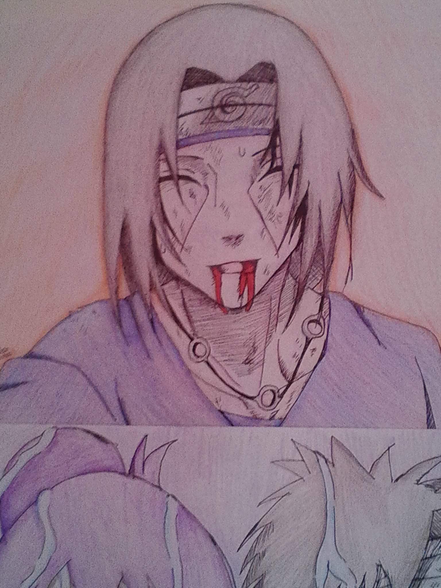 Dibujo Muerte De Itachi Naruamino Amino