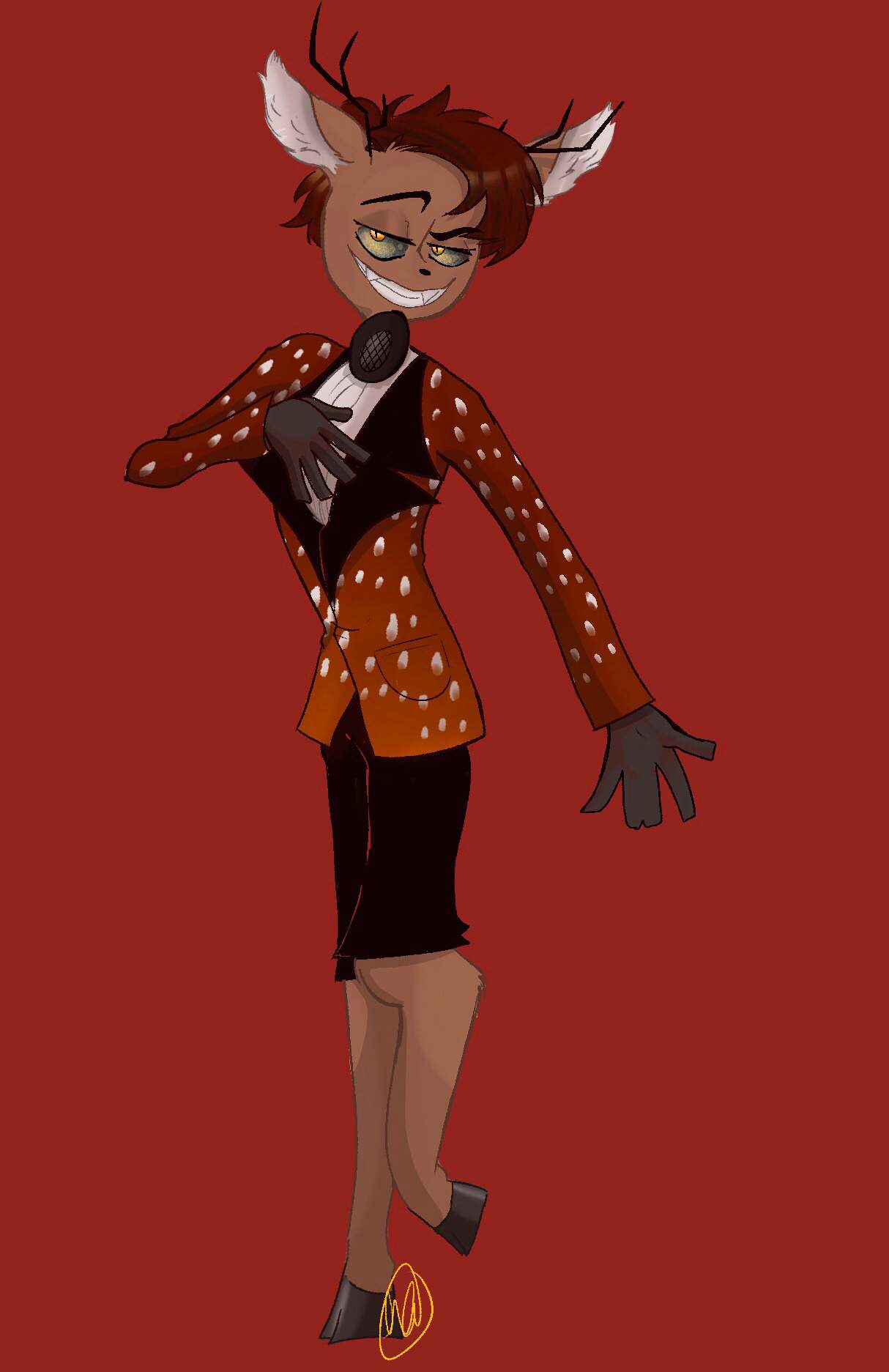 Alastor Redesign Hazbin Hotel Official Amino