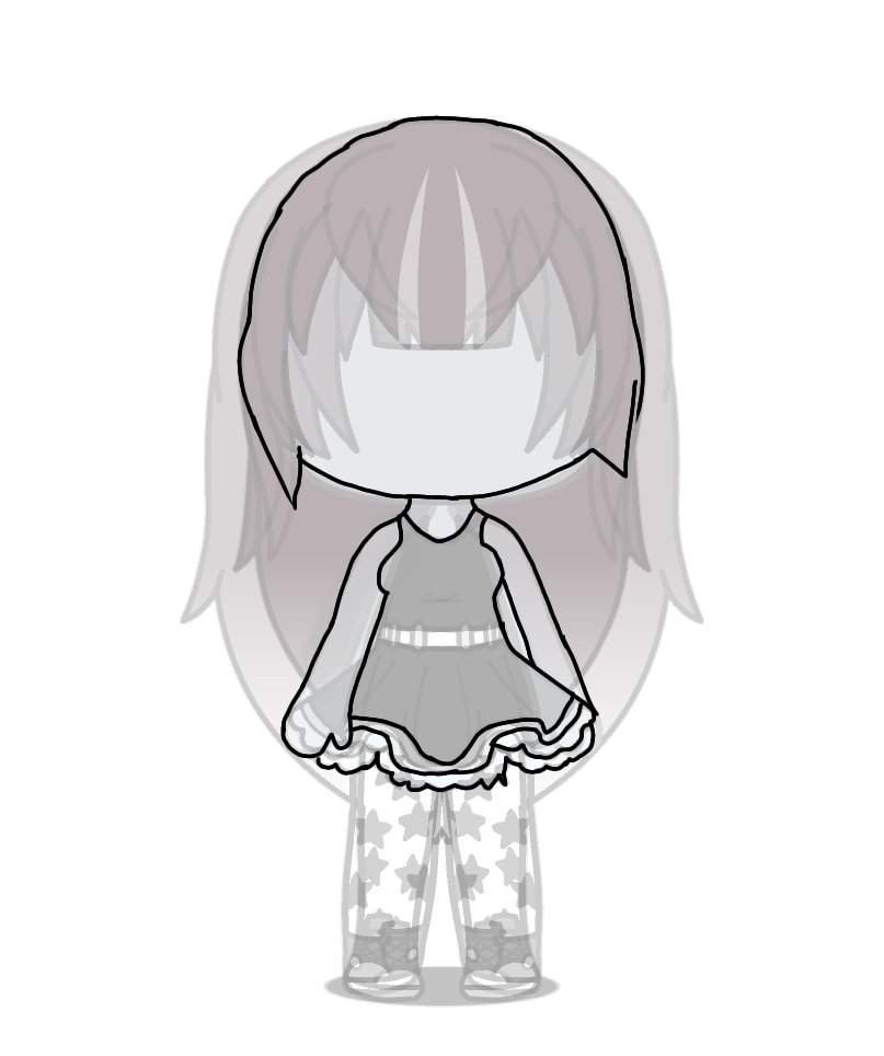 Featured image of post Gacha Life Front Hair White