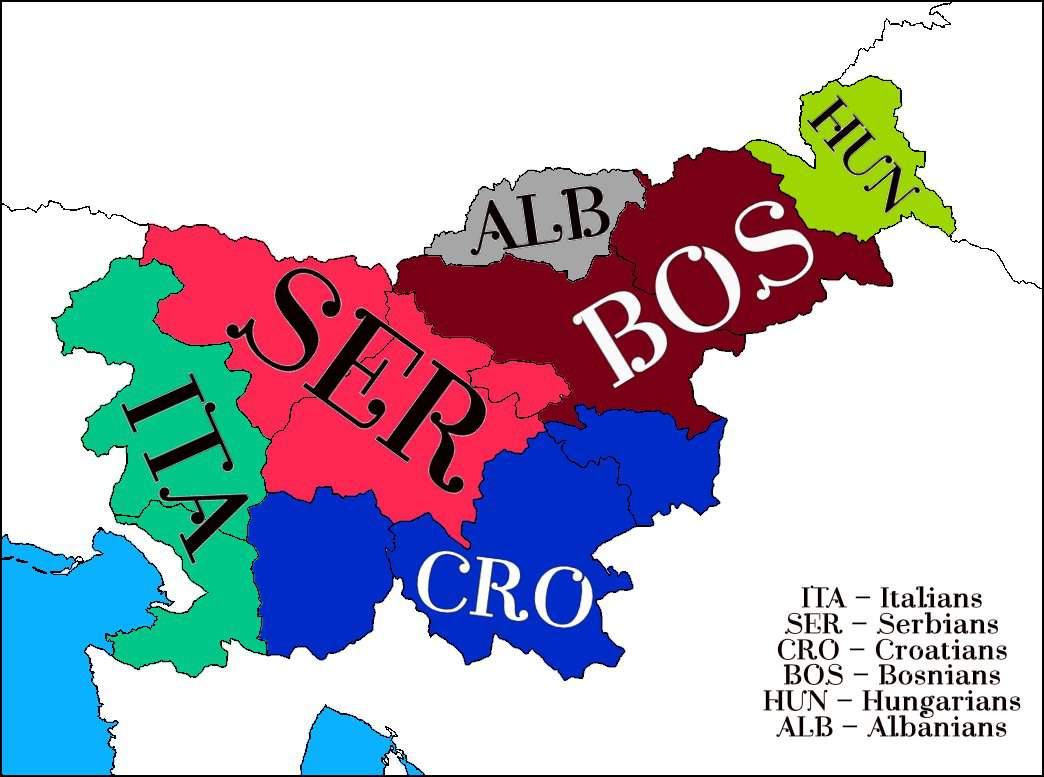 Most Common Minority In Slovenia By Region Mapping Polandball Amino