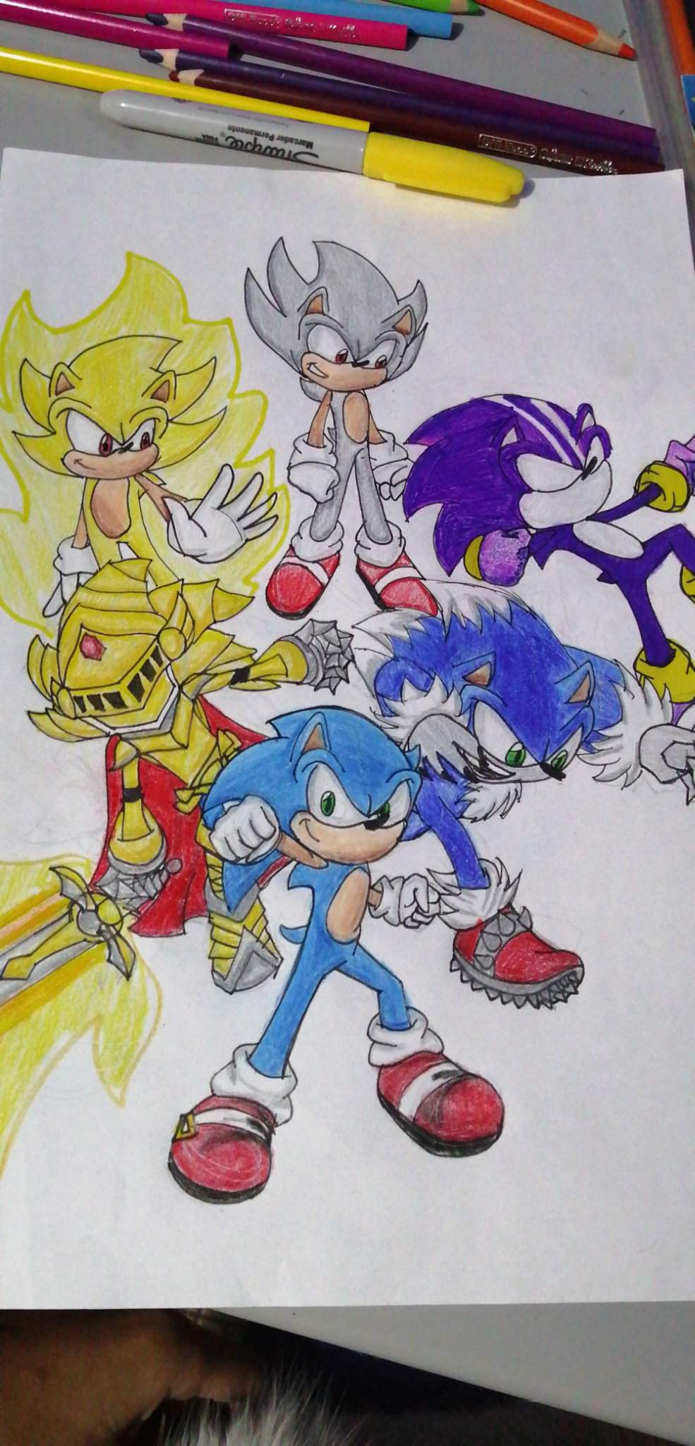 Todas Las Transformaciones De Sonic The Hedgehog Soni 