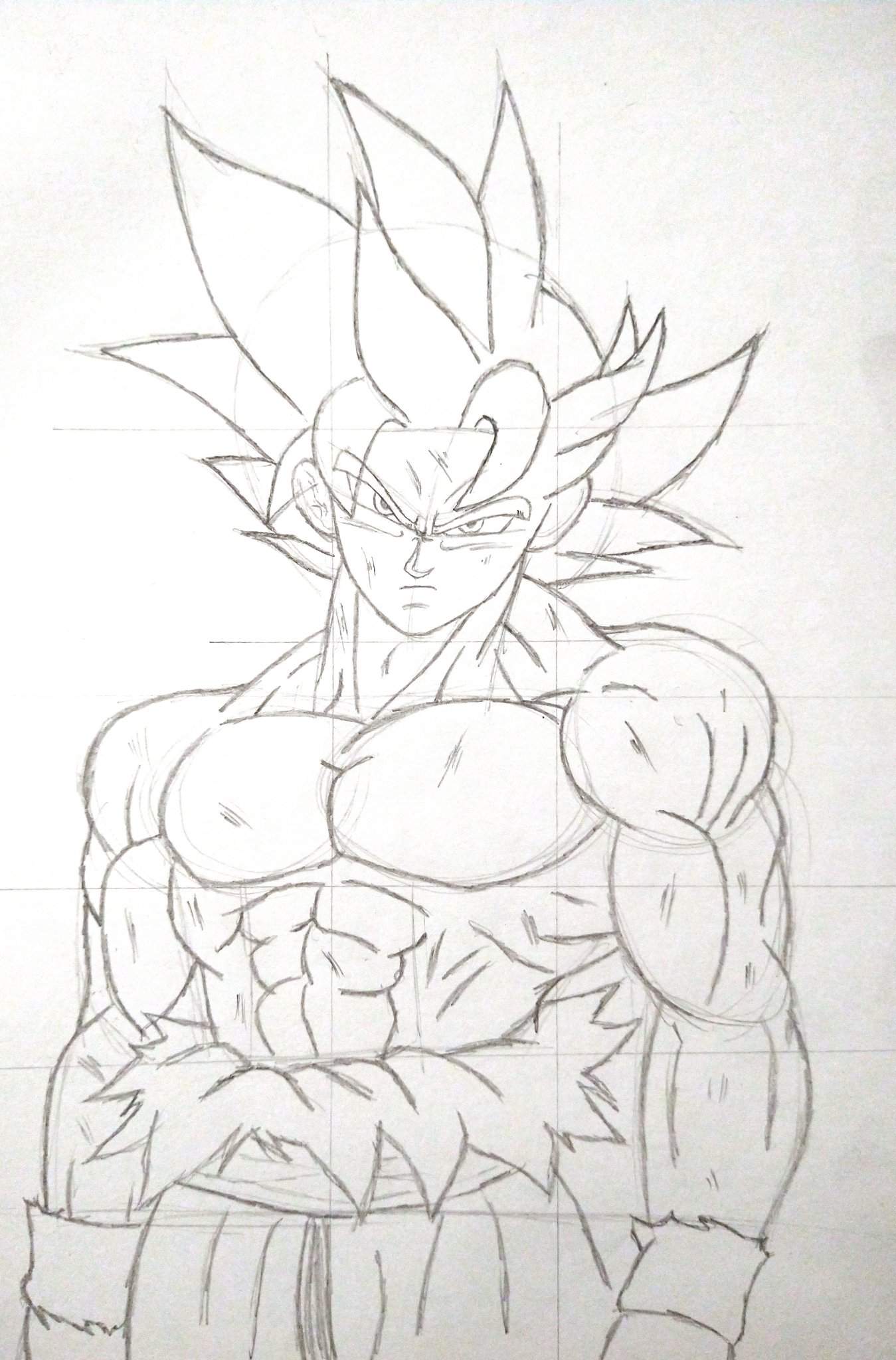 Dibujo Goku Ultra