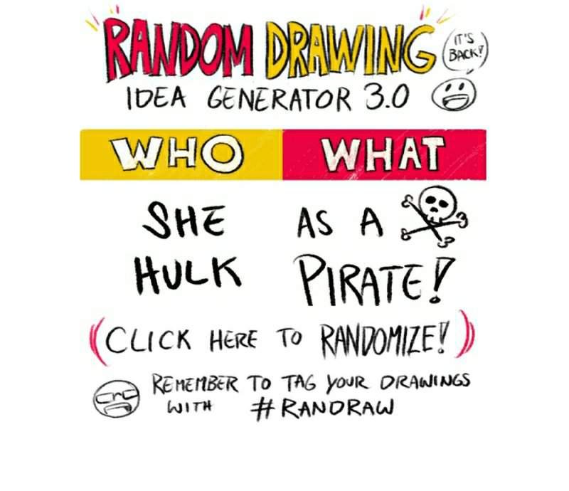 RAnDom dRaWIng IdEa gEnerAtoR DailyPotato Amino Amino