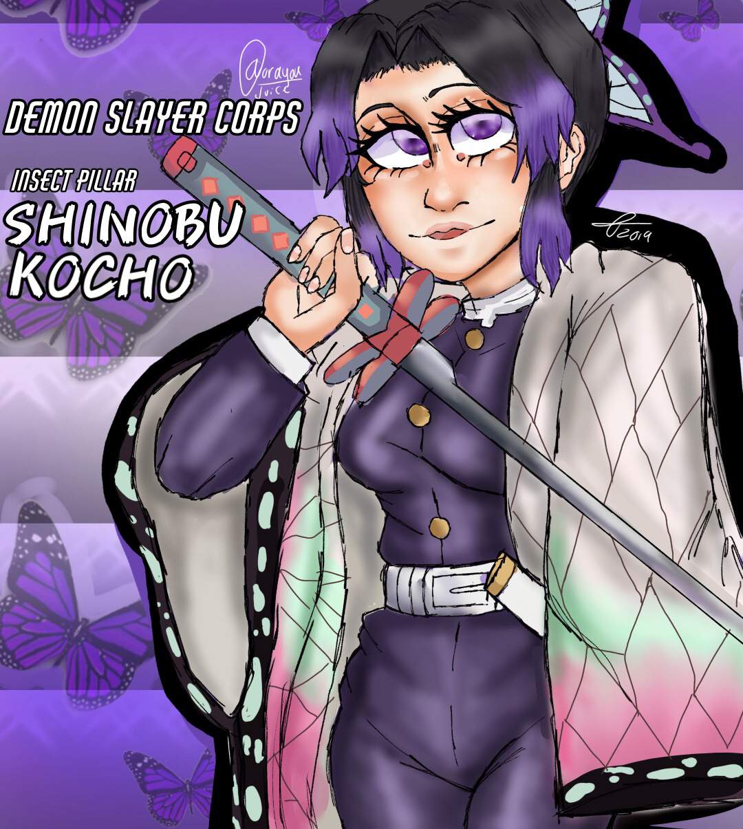 Shinobu Kocho🦋💫 Demon Slayer Kimetsu No Yaiba Amino 