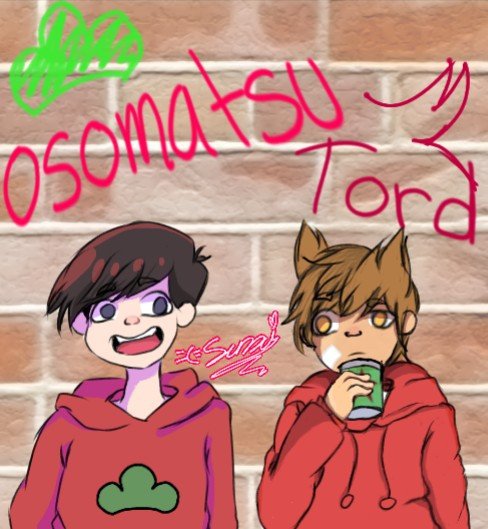 Dibujo De Osomatsu Y Tord De Eddsworld Osomatsu San Amino En Espa Ol