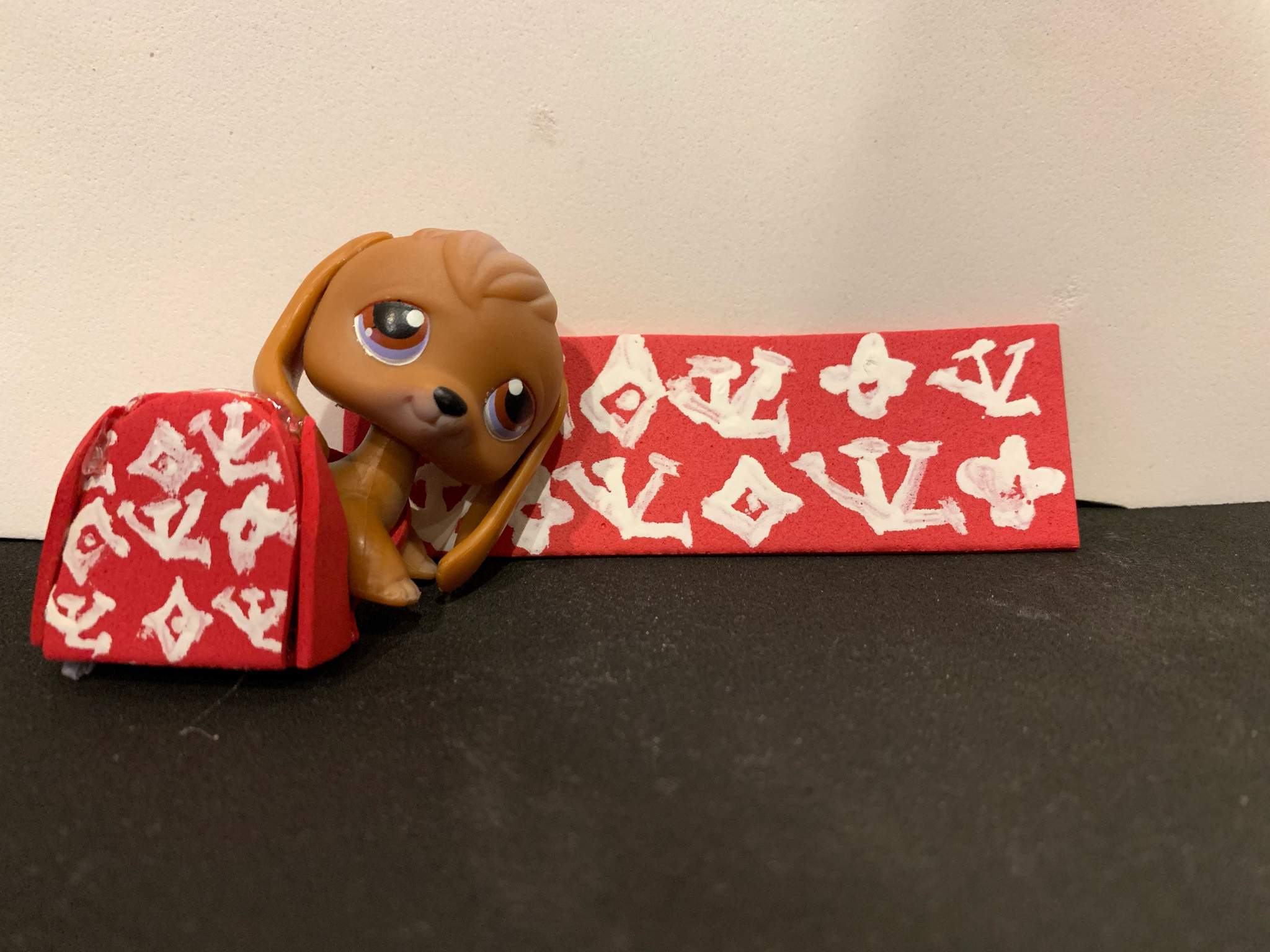 Louis Vuitton ~ Supreme collab diy | LPS Amino