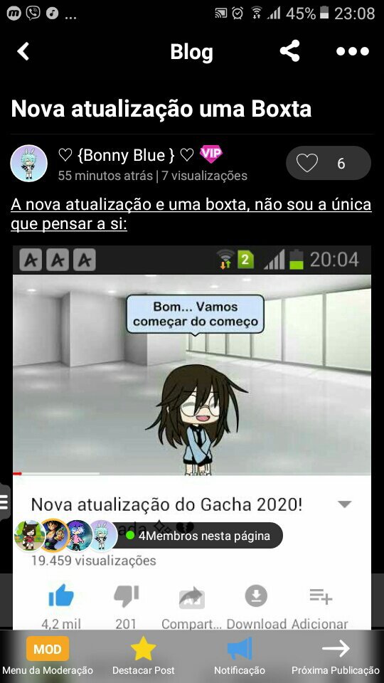 A Boxta Atualiza O Do Gacha Neds Do Gacha Amino