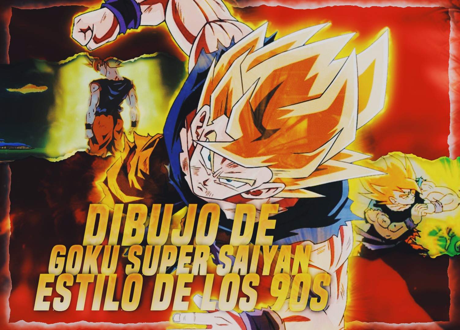 ???? Dibujo de Goku Super Saiyan Estilo de los 90s ???? | DRAGON BALL ESPAÑOL  Amino