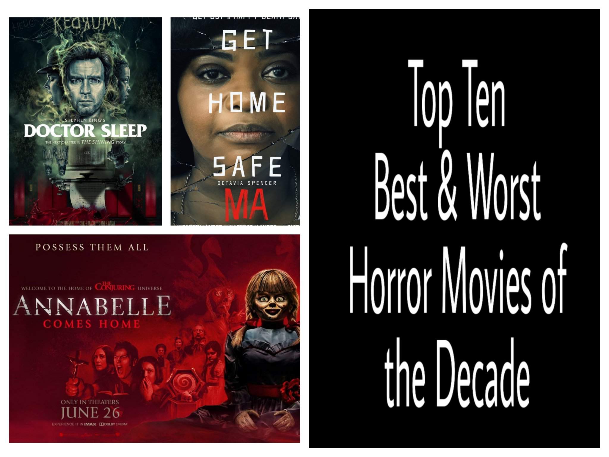 ensidigt udluftning tidsplan Top 10 Best and Worst Horror Movies of 2019 | Horror Amino