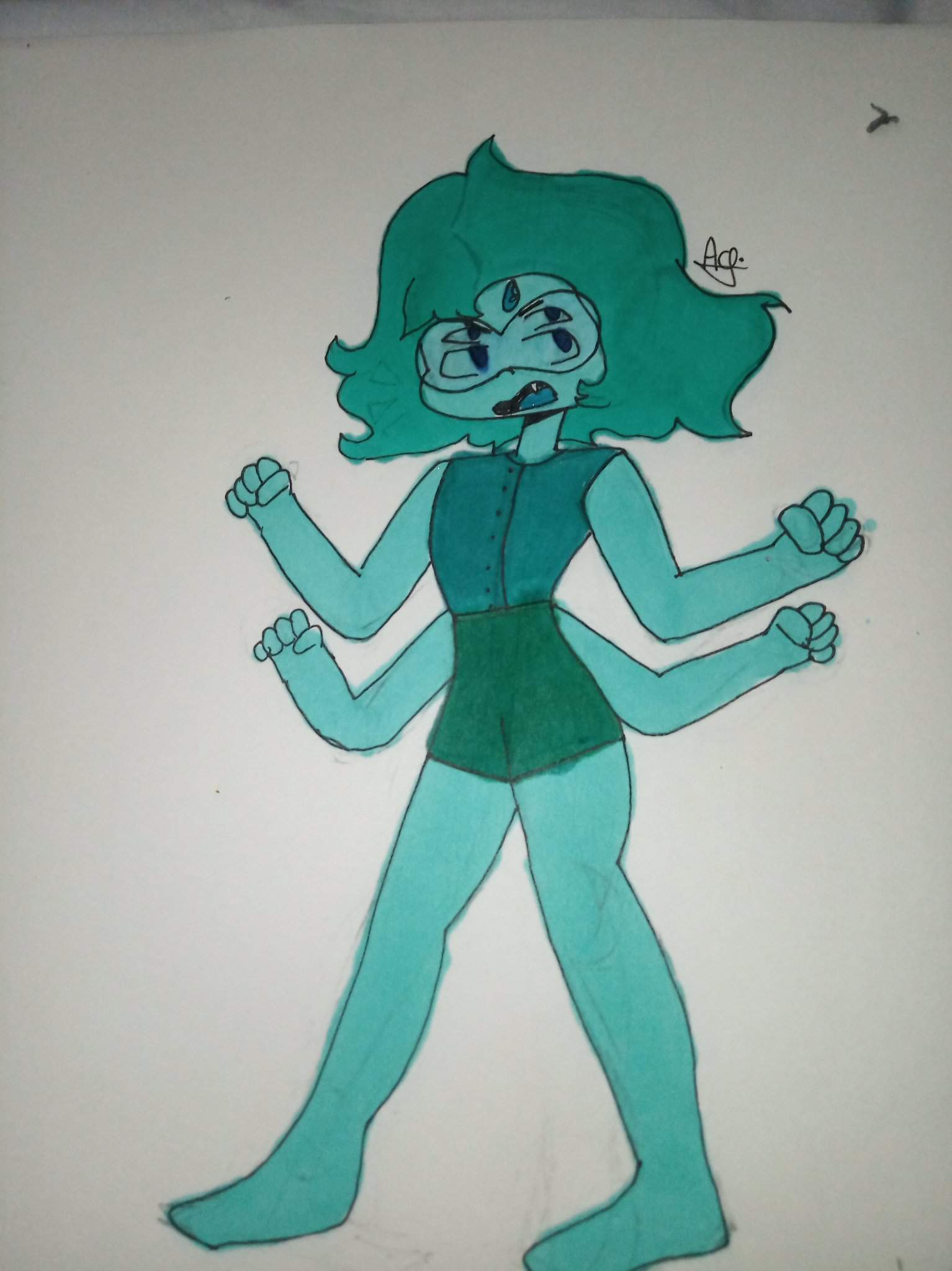 Amazonite Fanmade Toxic Fusion Steven Universe Amino 