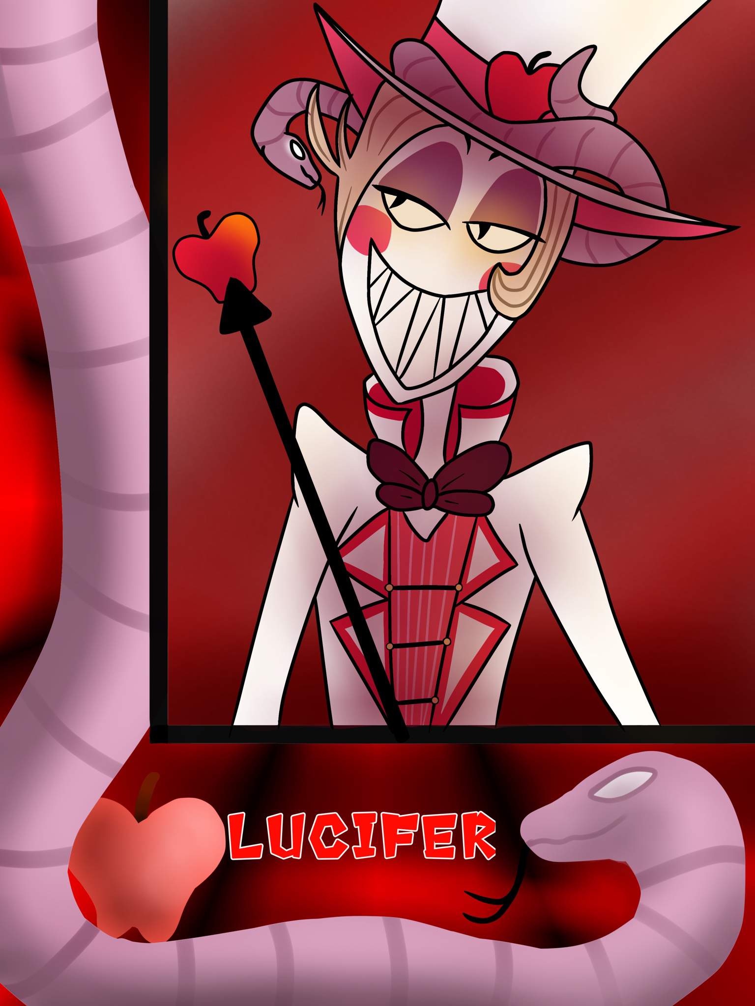 I Drew Lucifer Hazbin Hotel Official Amino