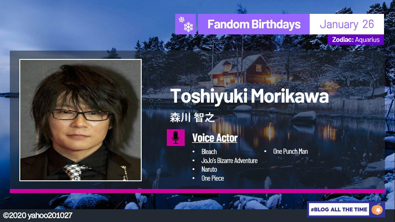 Happy Birthday, Toshiyuki Morikawa (2020) | One Piece Amino