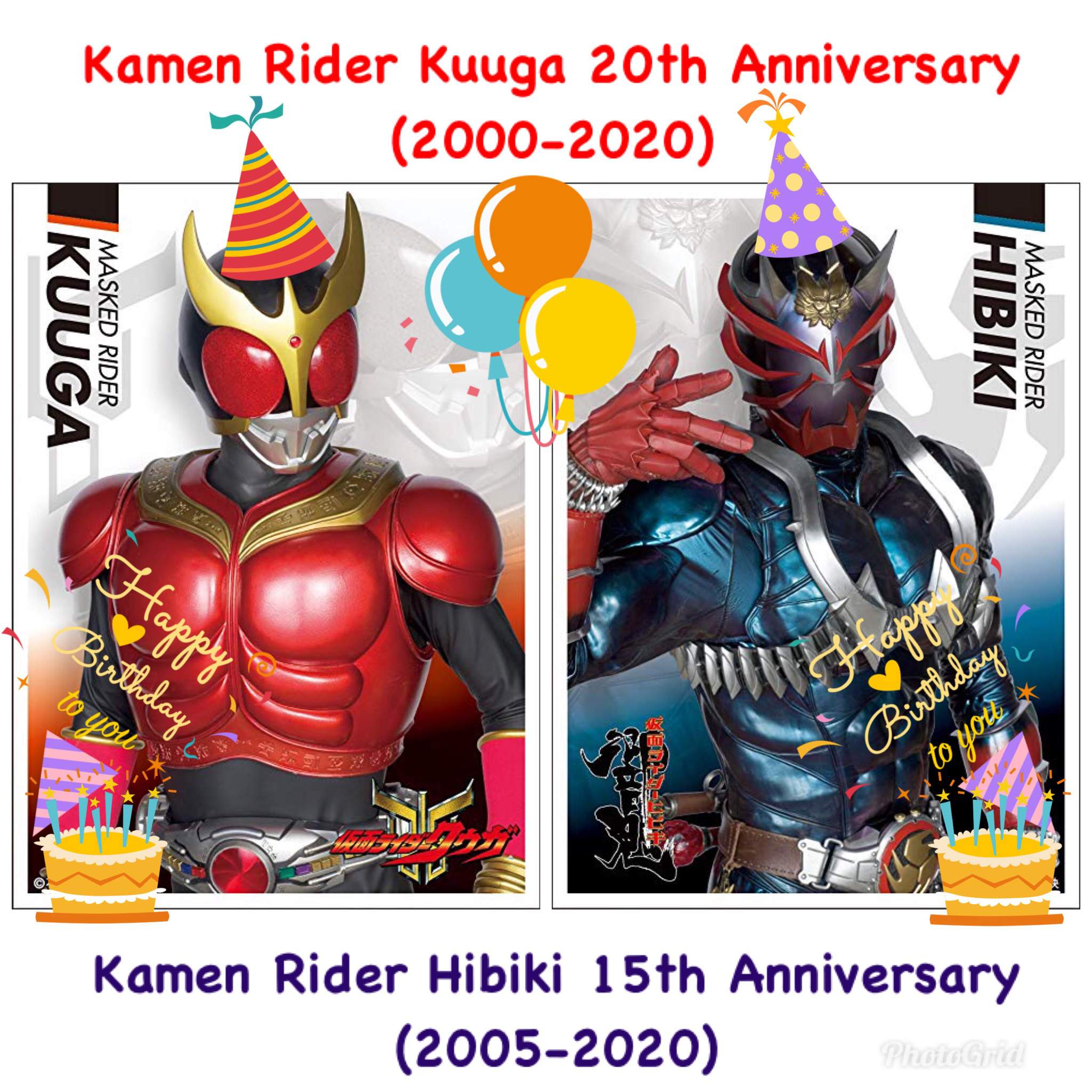 Happy 20th Anniversary To My Favorite Heisei Kamen Rider Shows Kamen