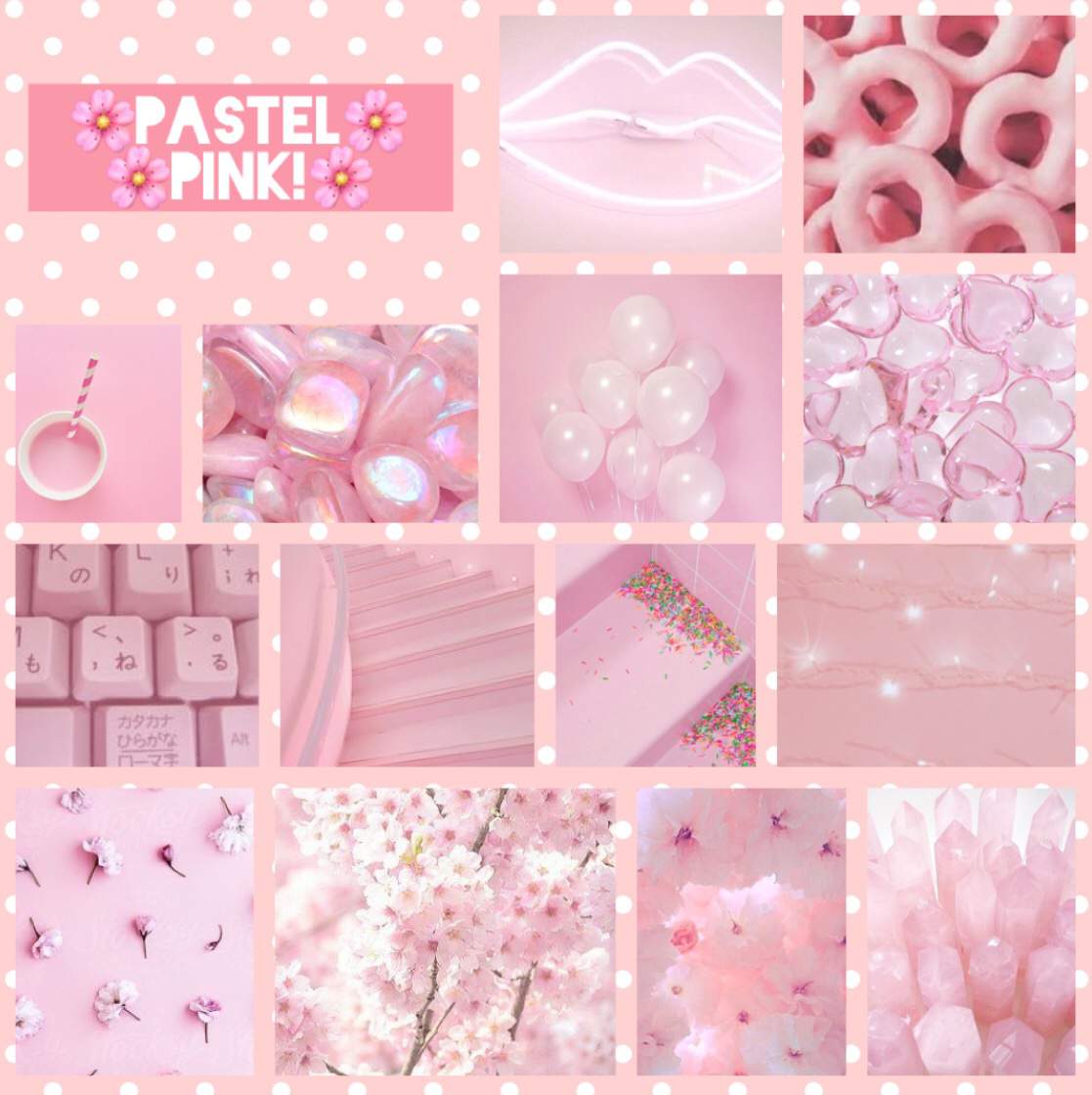 Pastel Pink Aesthetic Collage | Aesthetic Universe Amino