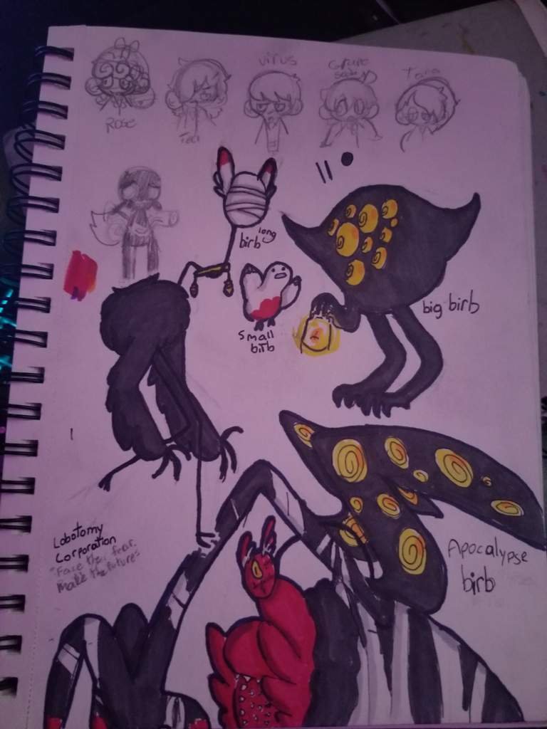 Birds | Lobotomy Corporation Amino