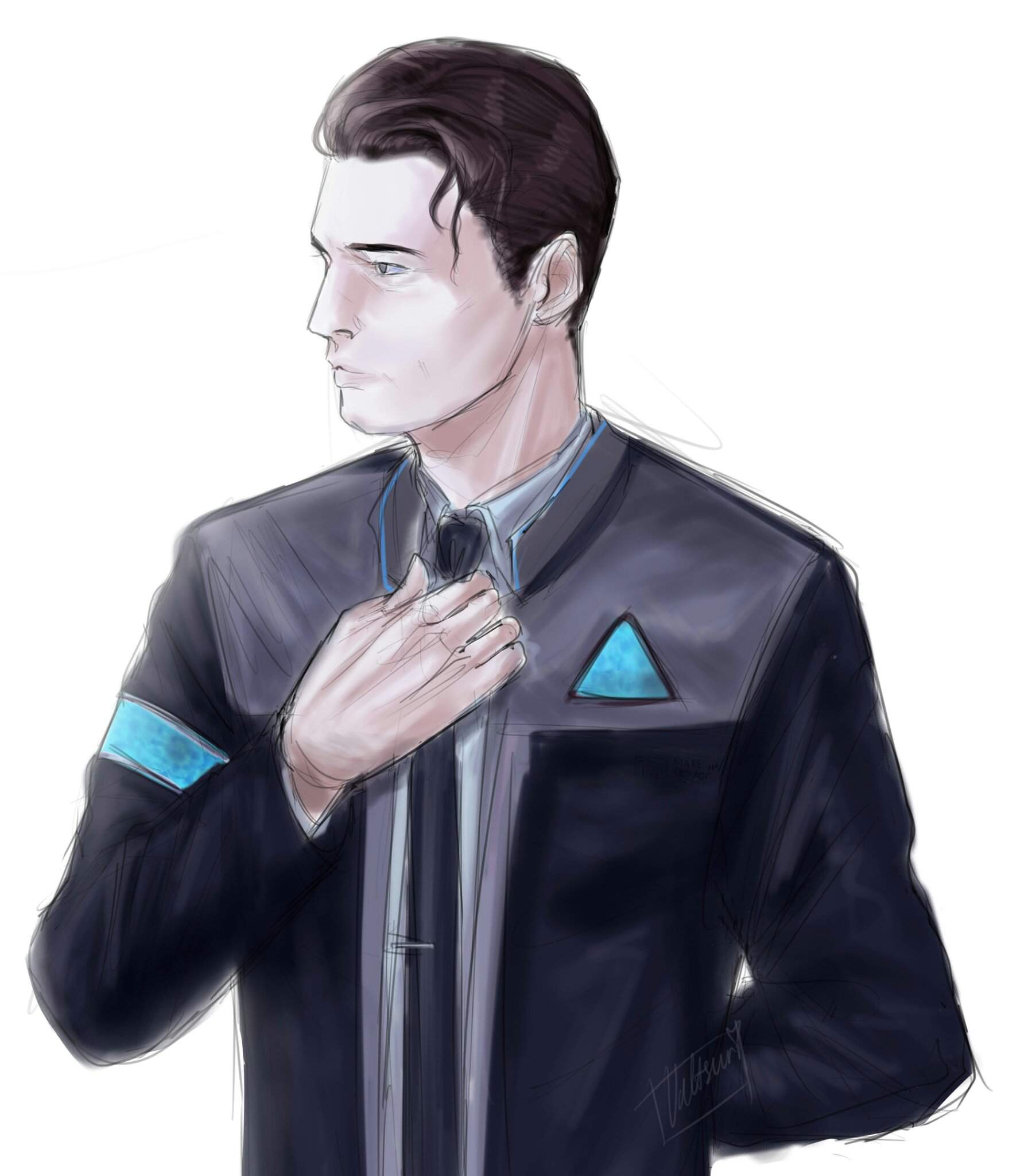 fast sketch of connor Human Official Amino