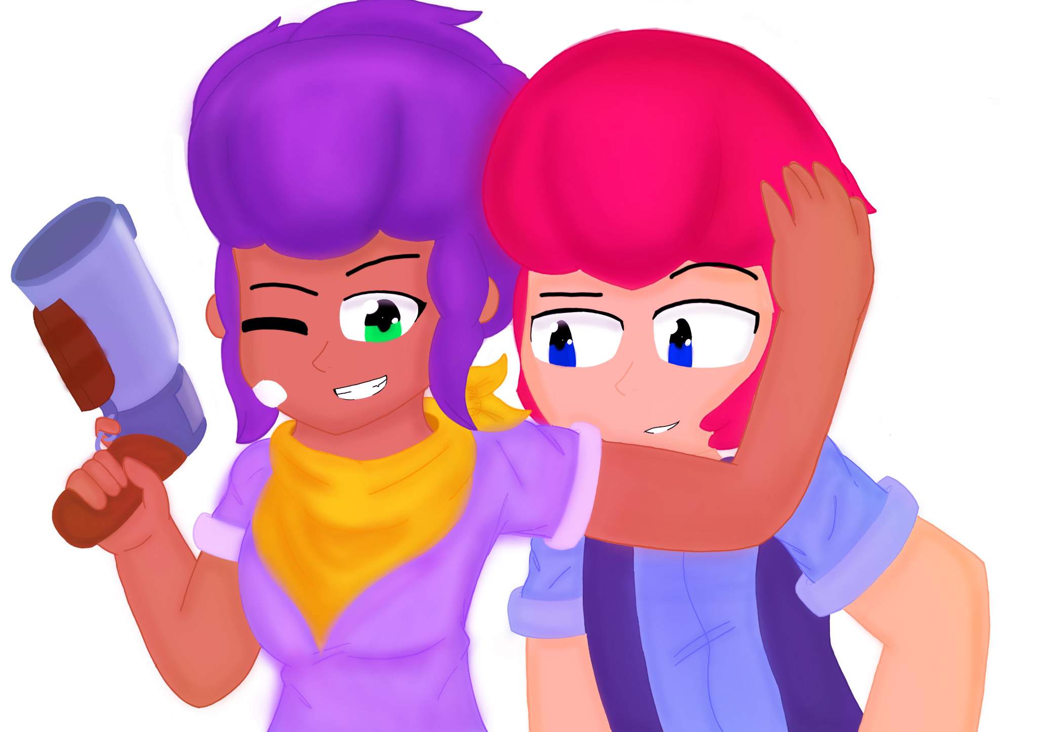 Shelly X Colt | Brawl Stars Amino