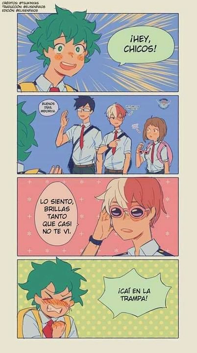 Mini cómic yaoi Tododeku Yaoi Amino Español Amino