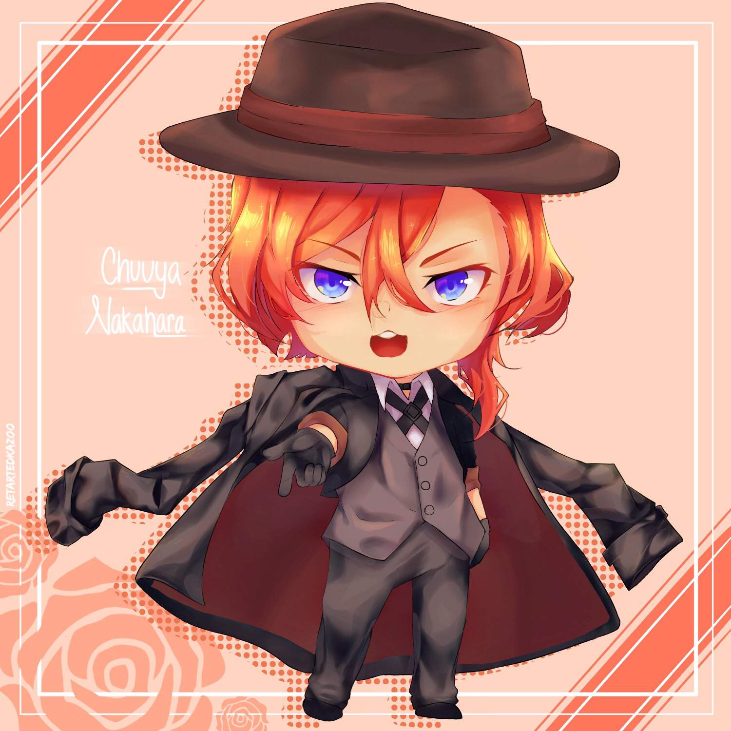 Chuuya Drawing 💕 Bungou Stray Dogs Amino