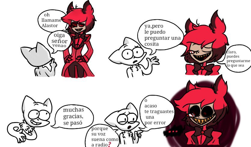 Cato Y Alastor Cómic Hazbin Hotel Amino Español Amino