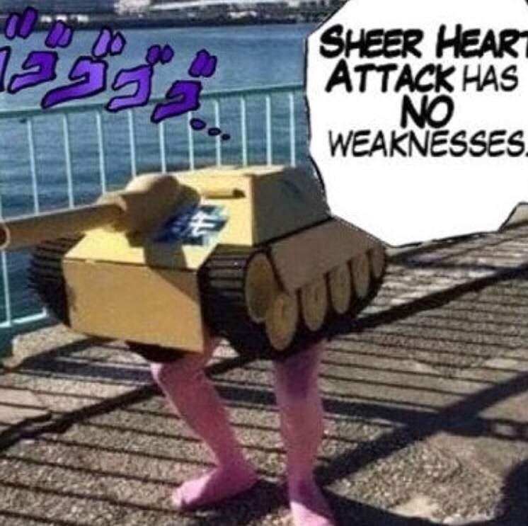 Sheer Heart Attack | JoJo Amino Amino