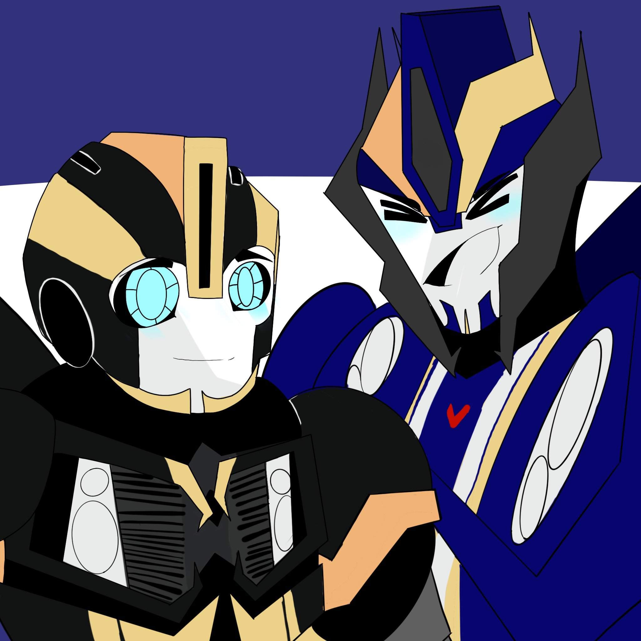 Day 8 Bumblebee X Smokescreen Transformers Amino 8164