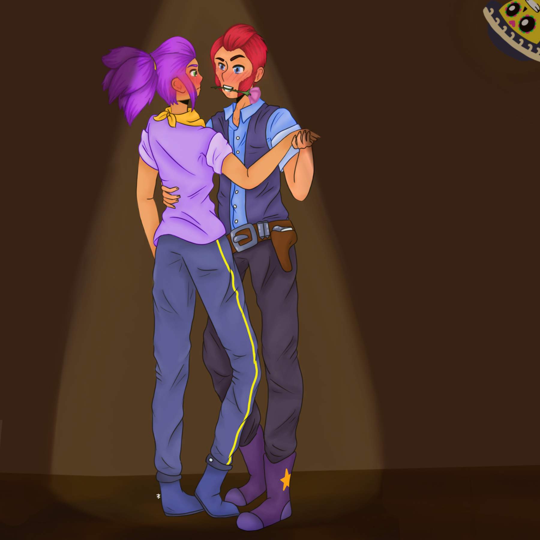 Shelly X Colt Brawl Stars Amino 