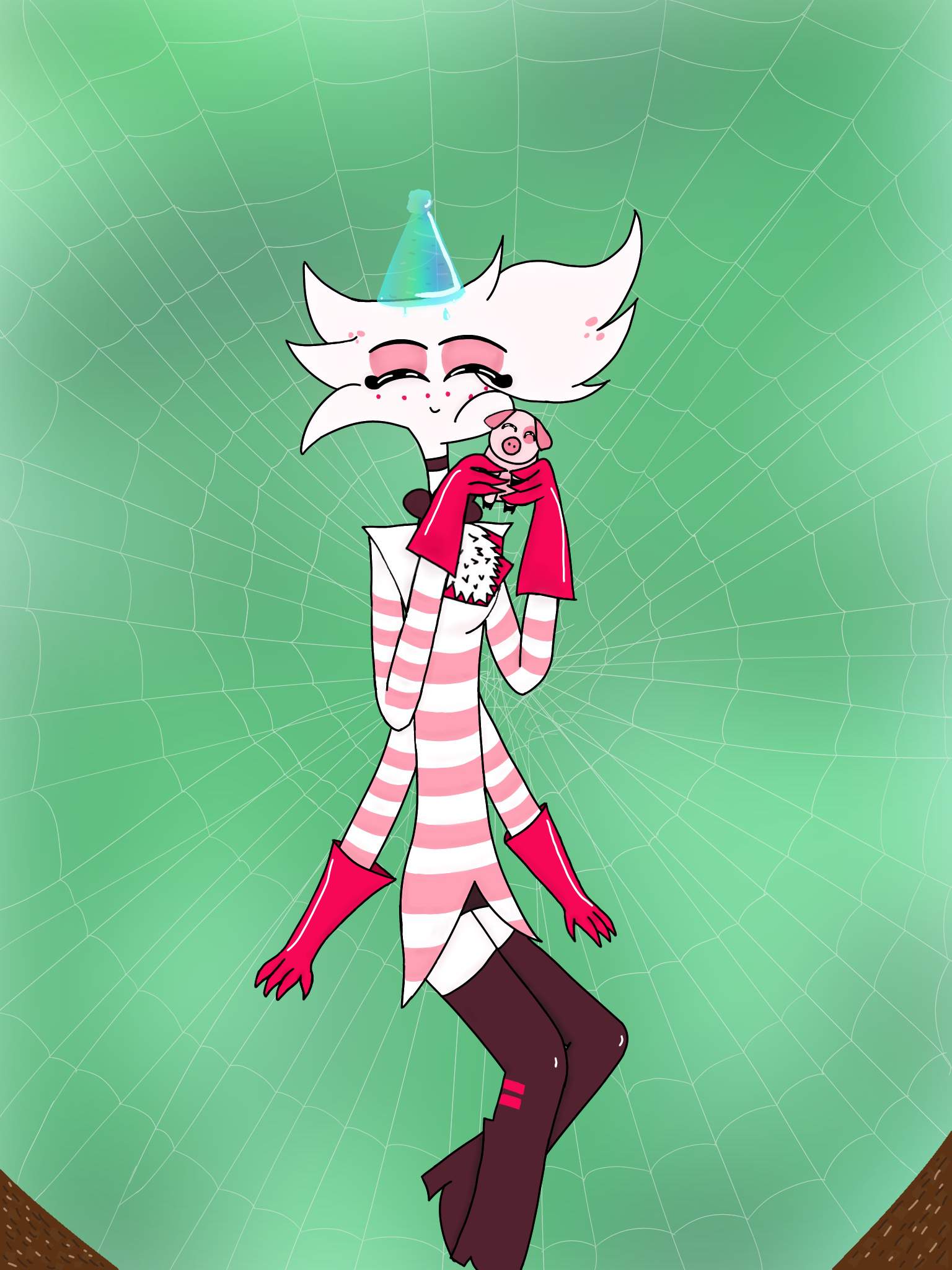 Happy Late Existential Anniversary Angel Hazbin Hotel Official