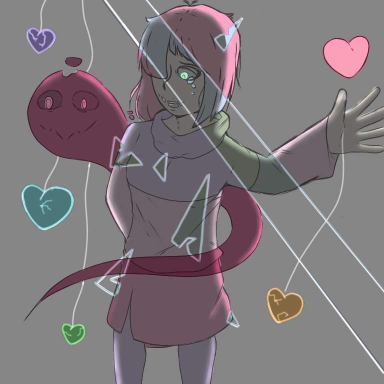 Bete Noire Episode 1 Redraw- Bete Noire | Glitchtale Amino