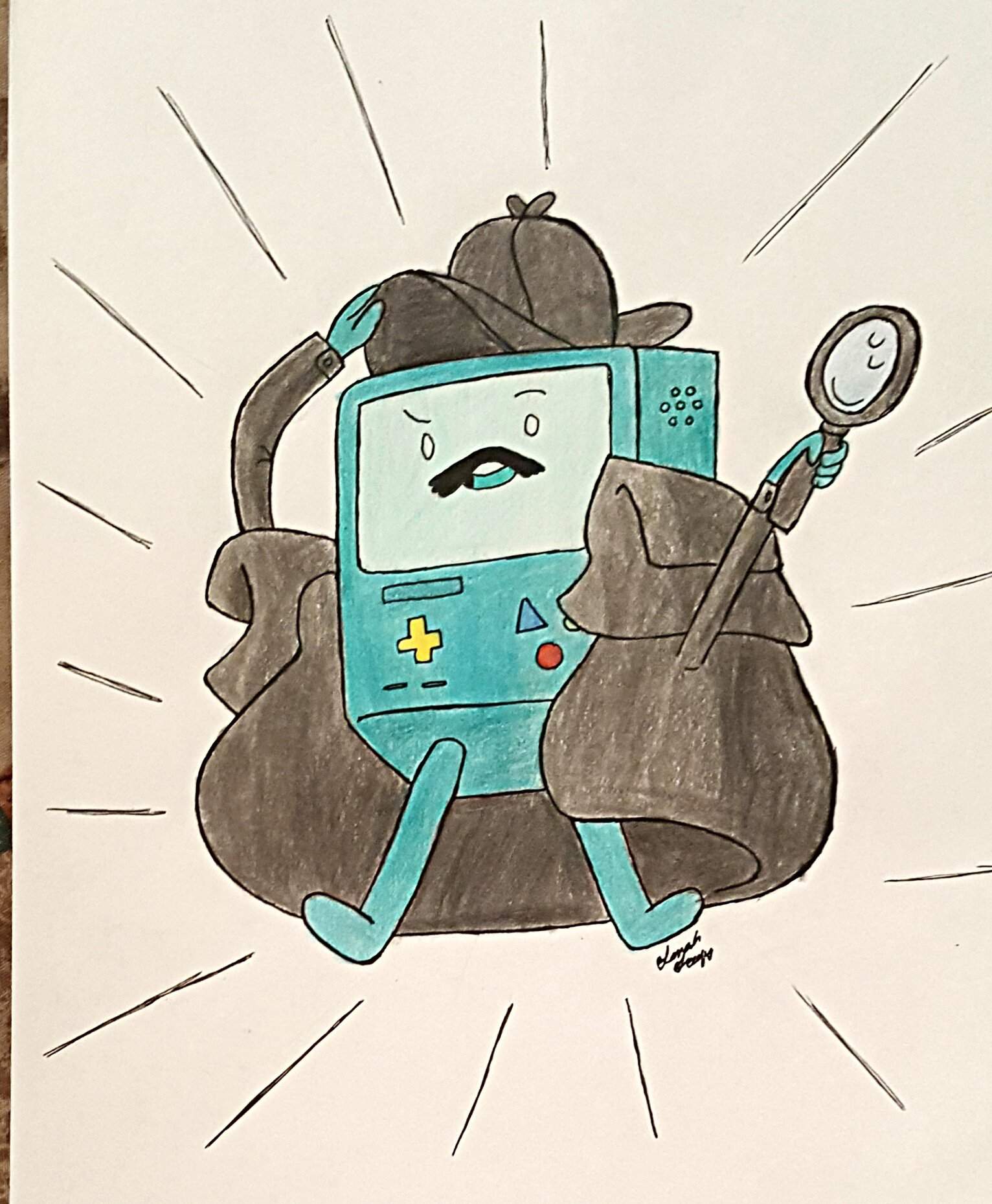 adventure time bmo detective