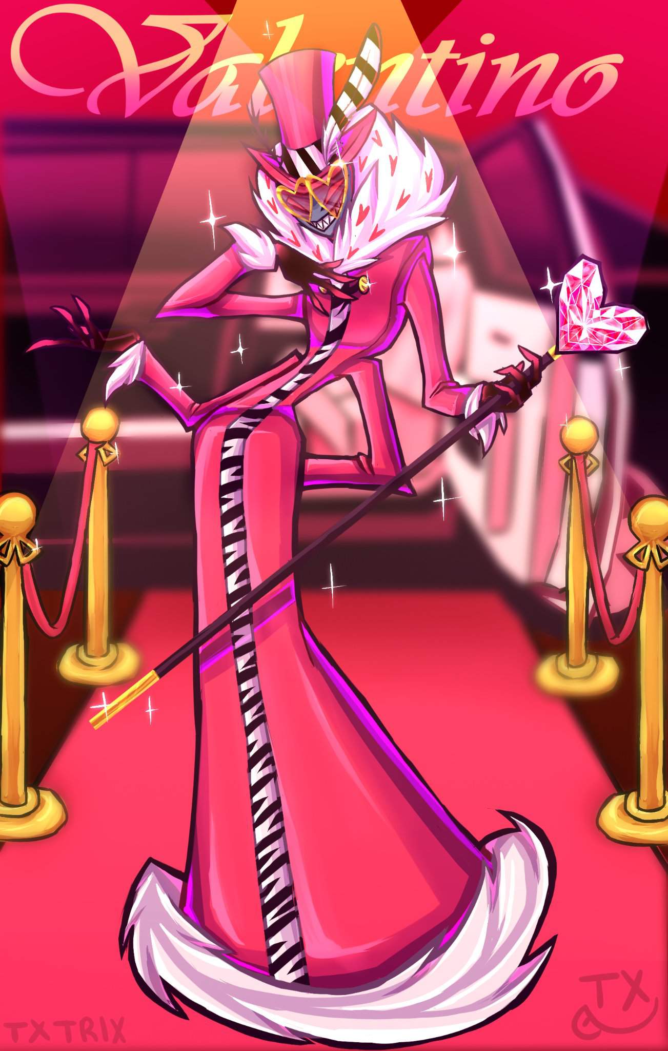 Fanart Speedpaint Valentino Hazbin Hotel Official Amino