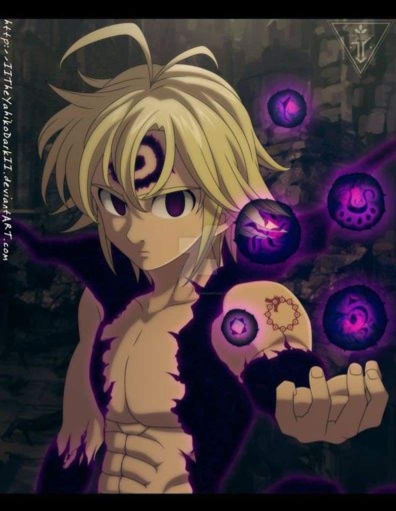 Meliodas El Lider De Los Diez Mandamientos •anime• Amino