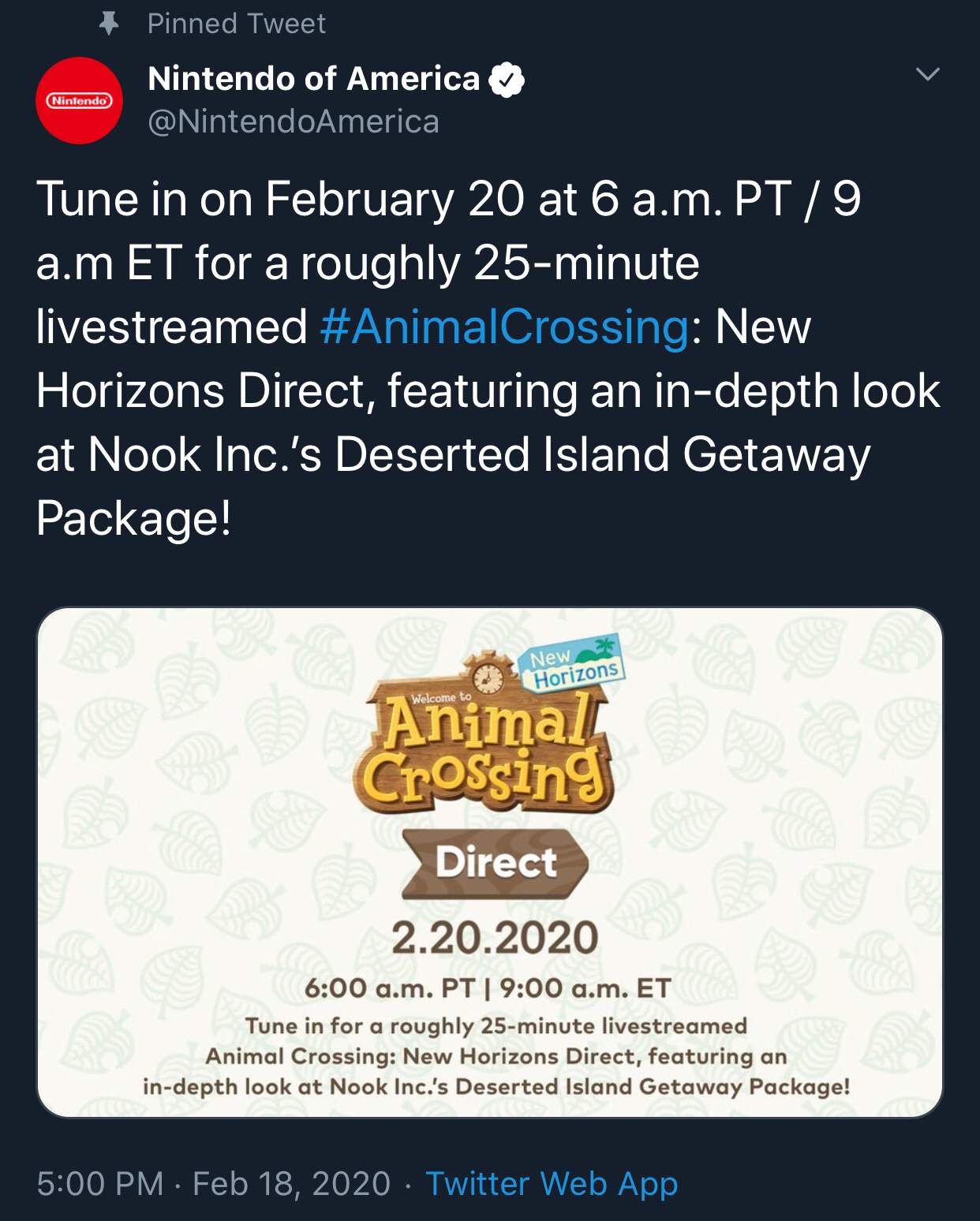 Animal Crossing Direct announced for Thursday | Nintendo Switch! Amino