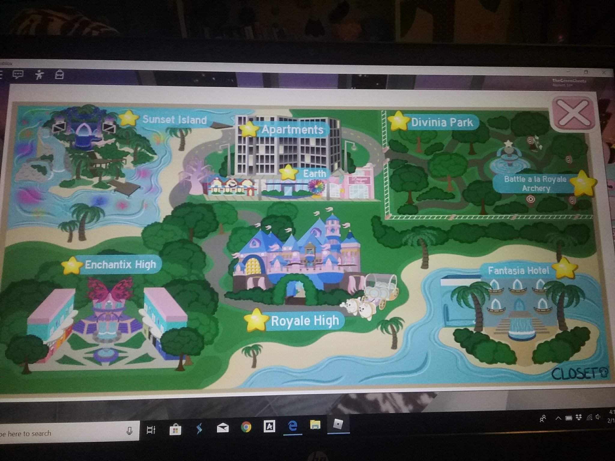 New map reminded me of fantages map ⛲🌸Royale High🌸⛲(Roblox) Amino