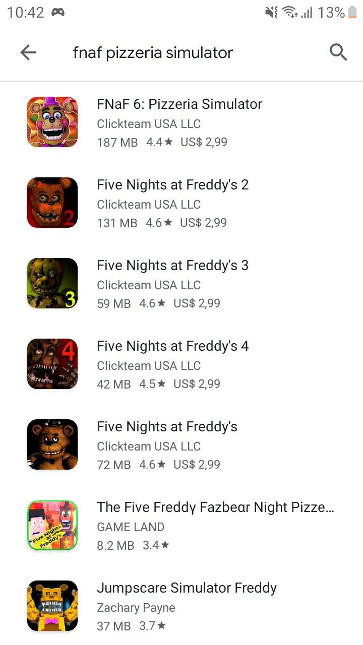 ¿por Que Esta Fnaf Pizzeria Simulator En La Playstore Fnaf Amino Español Aminoemk 0868