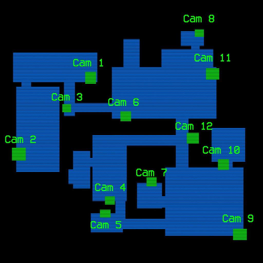 Freddy Fazbear Pizza Plex Map