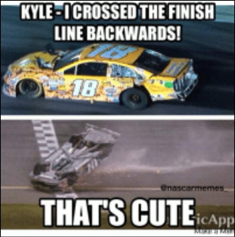 I love NASCAR memes NASCAR Amino