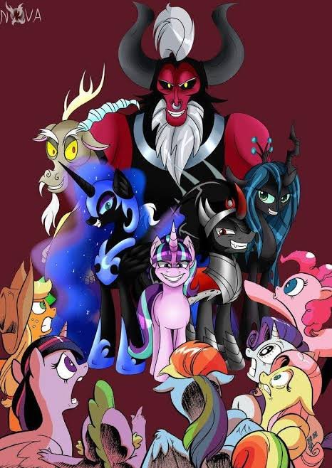 my little pony personajes malos