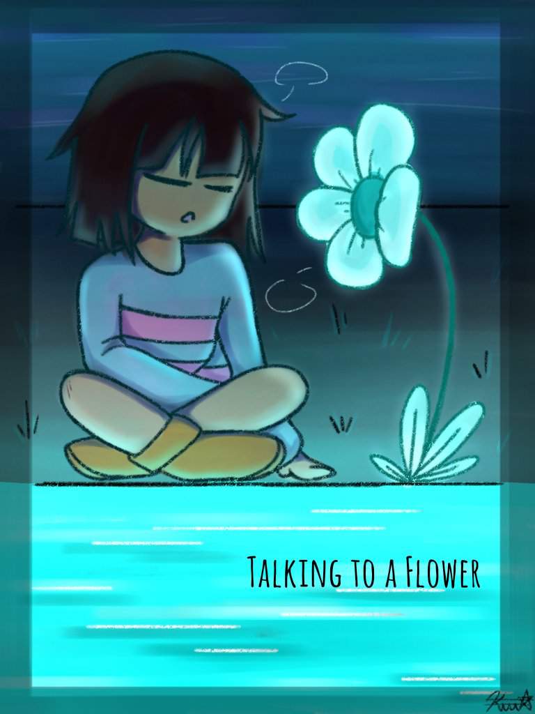 Talking to a Flower Undertale AUs Amino