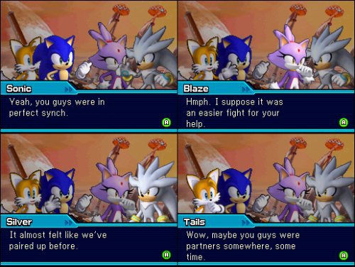 sonic and blaze ds game