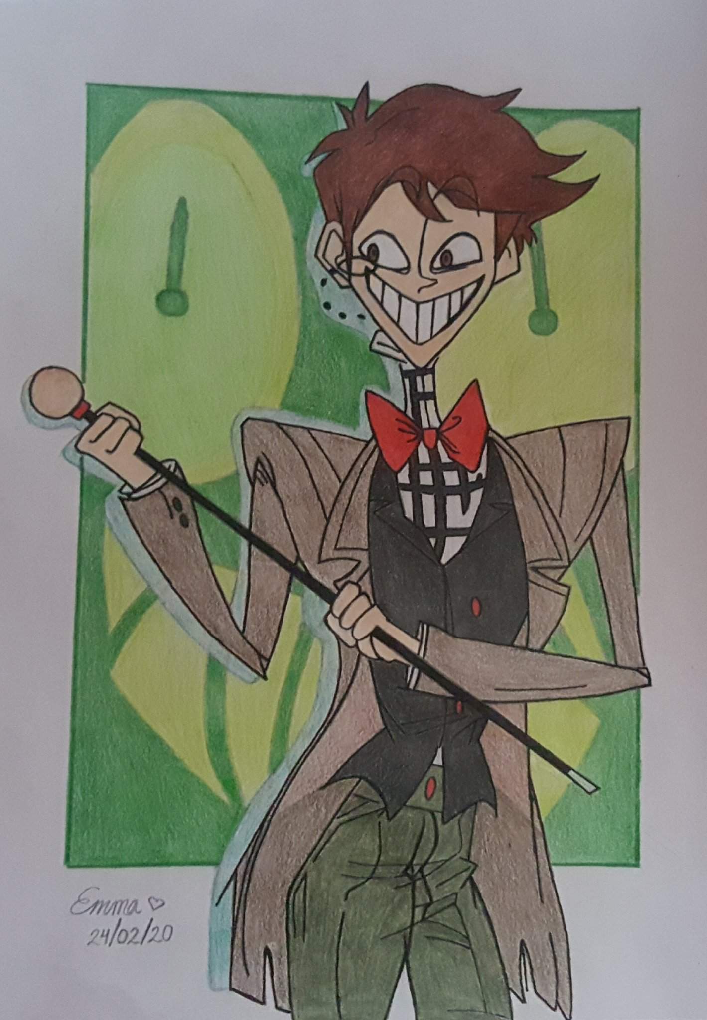 ஜ Alastor Humano ஜ Hazbin Hotel Amino Español Amino